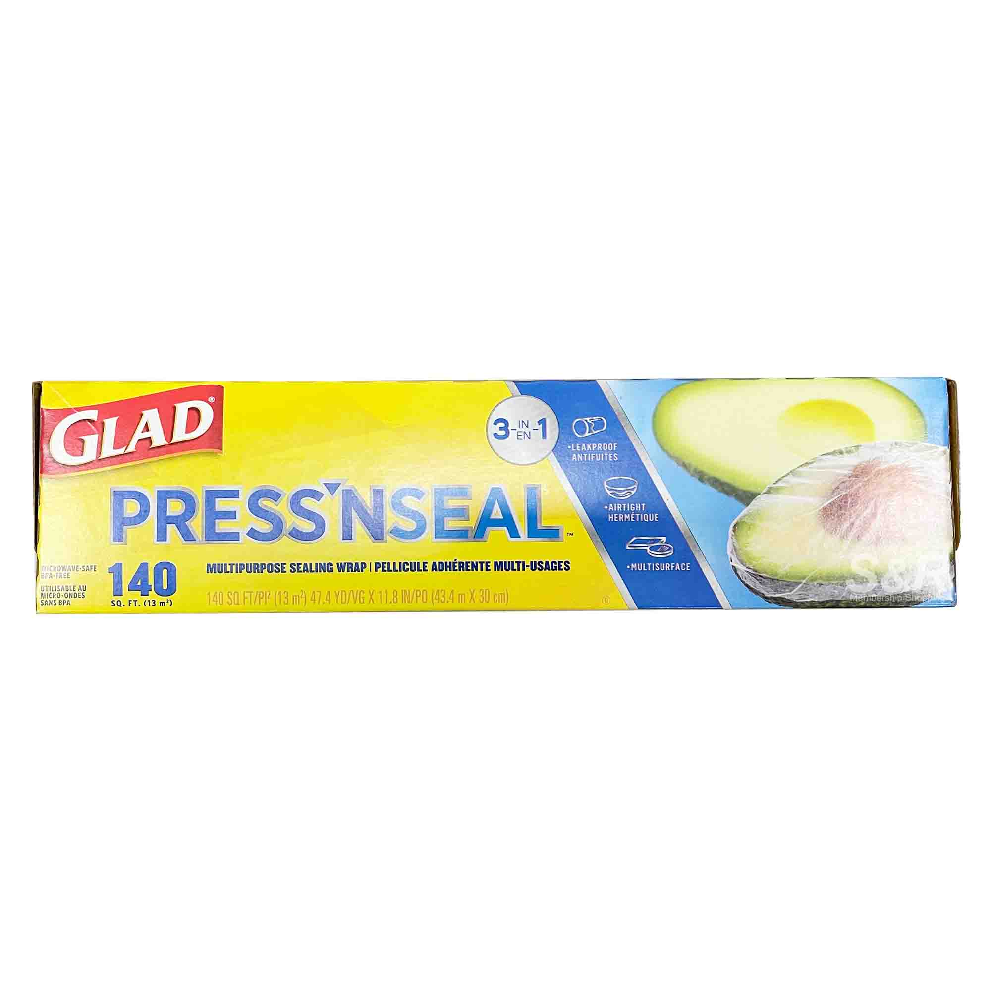 Glad Press 'N Seal Multipurpose Sealing Wrap 1pc Glad Press 'N Seal Multipurpose Sealing Wrap 1pc